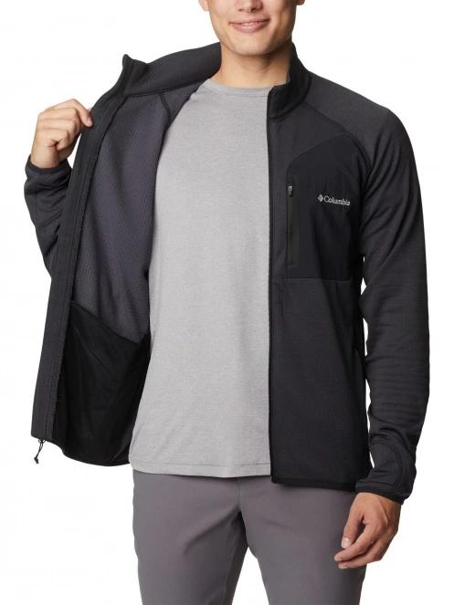 Columbia Triple Canyon Full Zip férfi polár pulóver fekete színben 5