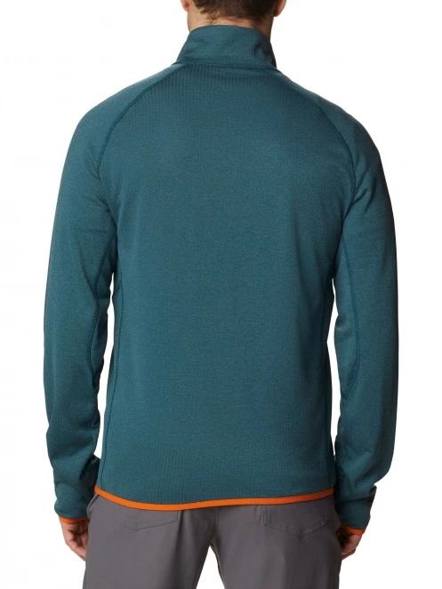 Columbia Triple Canyon Full Zip férfi polár pulóver zöld színben 4
