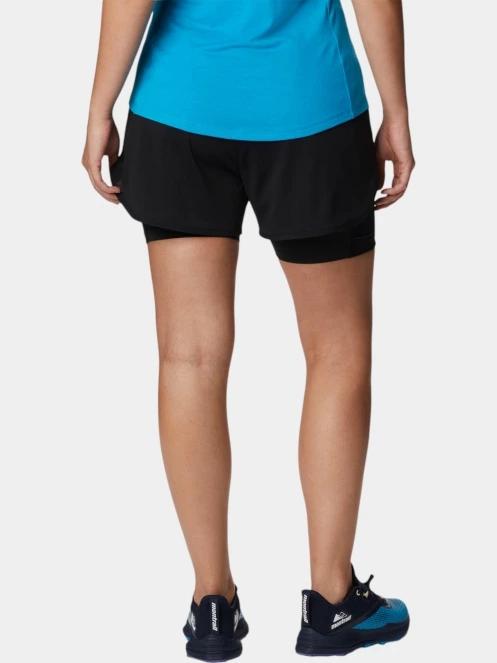 Columbia W Endless Trail 2n1 Short női sport rövidnadrág fekete színben 4