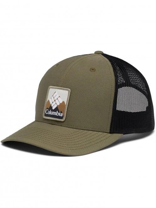 Columbia Columbia Logo Snap Back férfi baseball sapka zöld színben 2