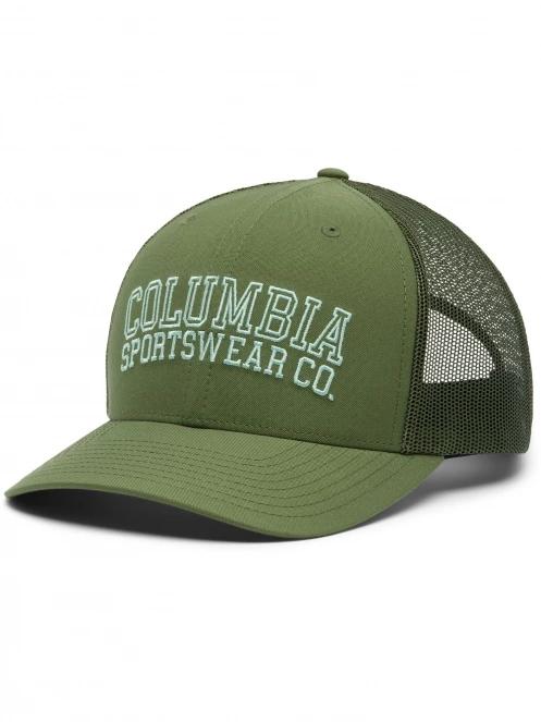 Columbia Columbia Logo Snap Back férfi baseball sapka zöld színben 2