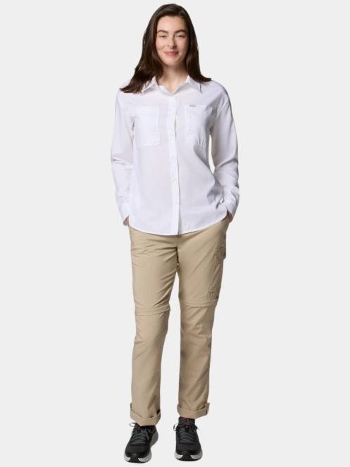 Columbia Silver Ridge Utility LS Shirt női hosszú ujjú túraing fehér színben 5