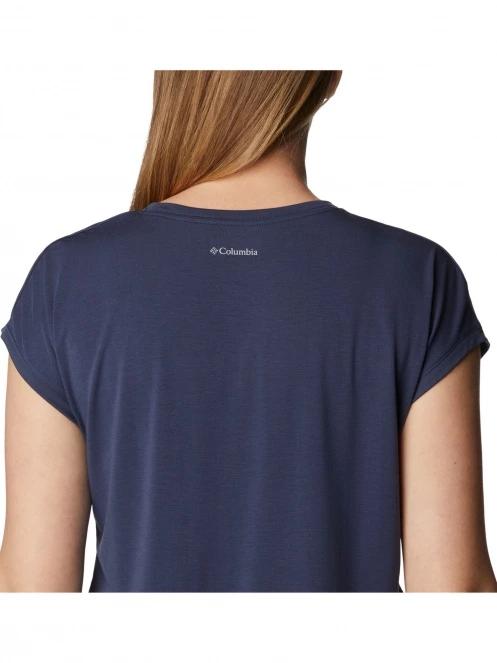 Columbia Boundless Trek Short Sleeve Tee női rövid ujjú póló kék színben 6