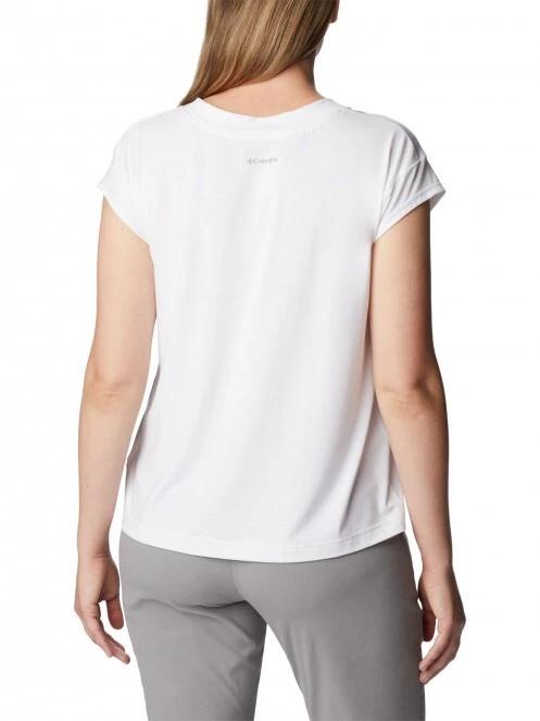 Columbia Boundless Beauty Tee női rövid ujjú póló fehér színben 4
