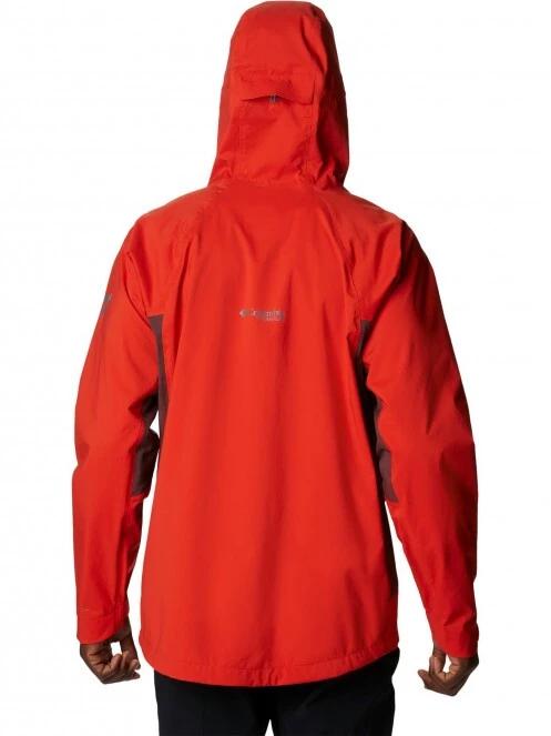Columbia Mazama Trail Shell férfi esőkabát narancssárga színben 4
