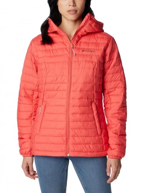 Columbia Silver Falls Hooded Jacket női steppelt átmeneti kabát piros színben 2
