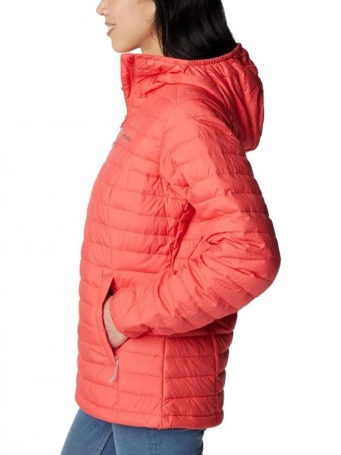 Columbia Silver Falls Hooded Jacket női steppelt átmeneti kabát piros színben 3