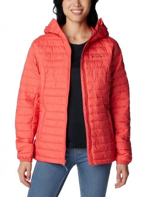 Columbia Silver Falls Hooded Jacket női steppelt átmeneti kabát piros színben 5