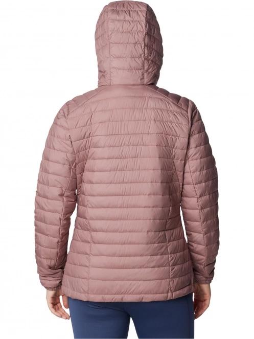 Columbia Silver Falls Hooded Jacket női steppelt átmeneti kabát lila színben 4