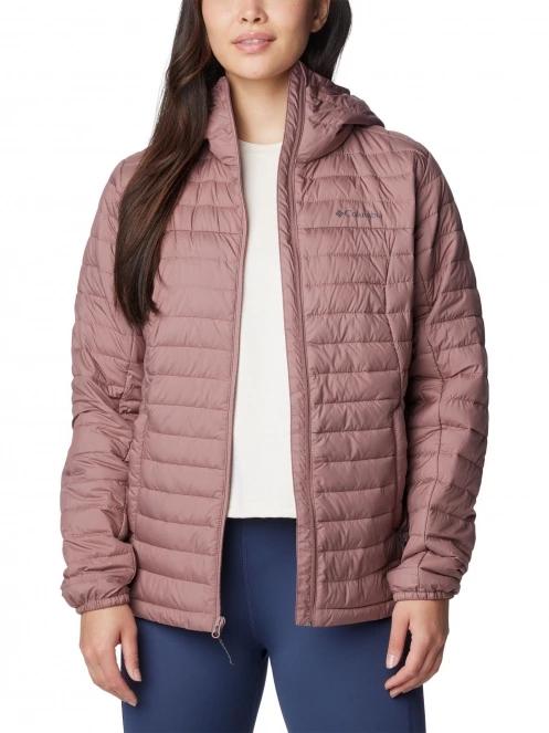 Columbia Silver Falls Hooded Jacket női steppelt átmeneti kabát lila színben 5