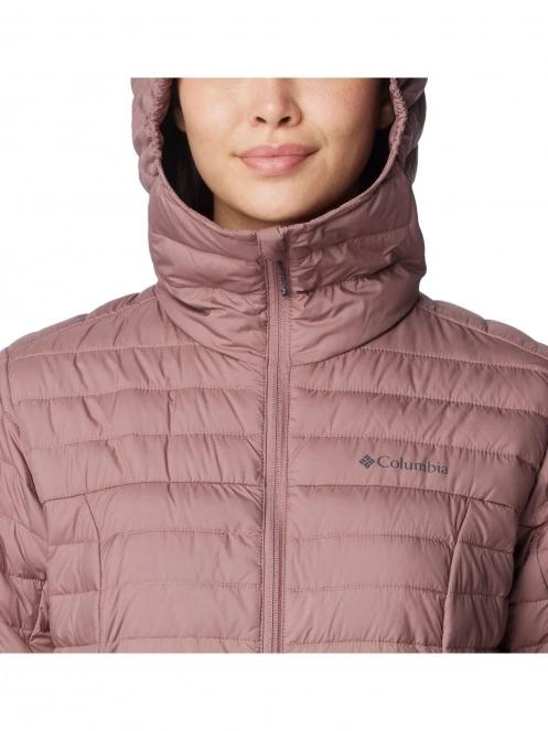 Columbia Silver Falls Hooded Jacket női steppelt átmeneti kabát lila színben 7