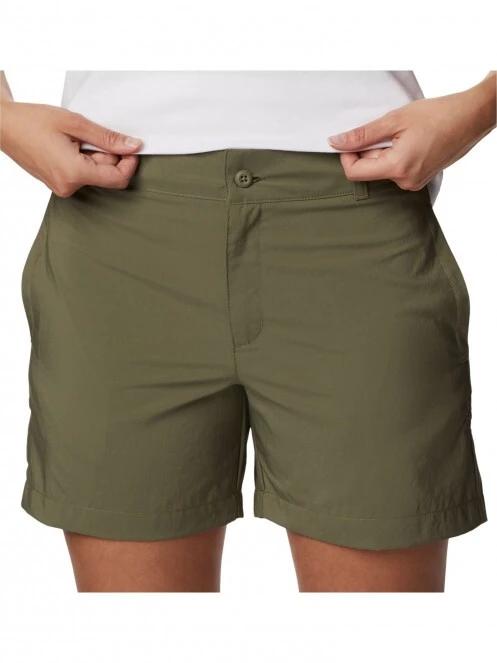 Columbia Silver Ridge Utility Short női túra rövidnadrág zöld színben 5
