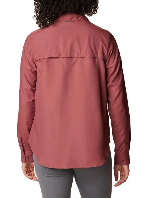 Columbia Silver Ridge 3.0 Long Sleeve Shirt női túraing piros színben 4
