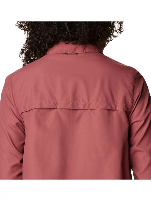 Columbia Silver Ridge 3.0 Long Sleeve Shirt női túraing piros színben 7