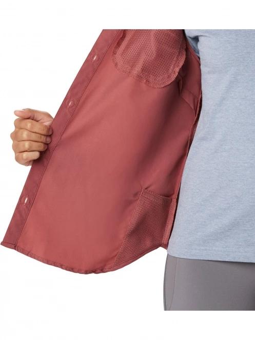 Columbia Silver Ridge 3.0 Long Sleeve Shirt női túraing piros színben 8