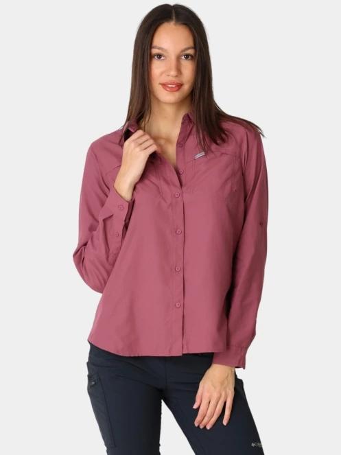 Columbia Silver Ridge 3.0 Long Sleeve női hosszú ujjú túraing bordó színben 2