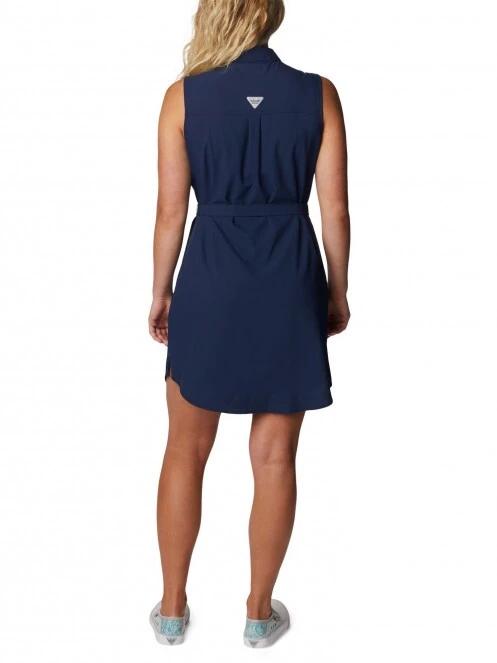 Columbia Sun Drifter Woven Dress II női nyári ruha kék színben 4
