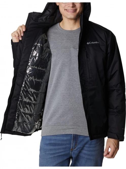 Columbia Hikebound Insulated Jacket férfi vízhatlan kabát fekete színben 5