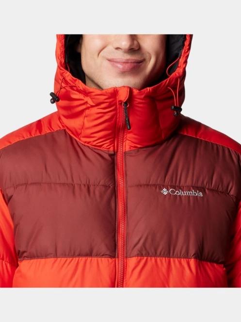 Columbia Pike Lake II Hooded Jacket férfi télikabát piros színben 8