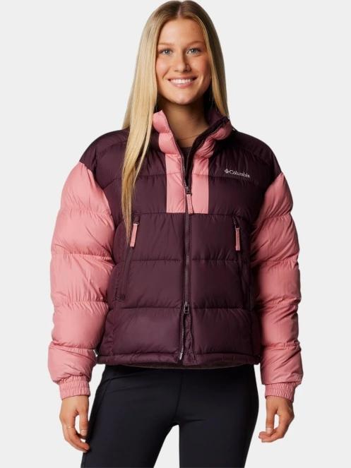 Columbia Pike Lake II Cropped Jacket női steppelt átmeneti kabát piros színben 2