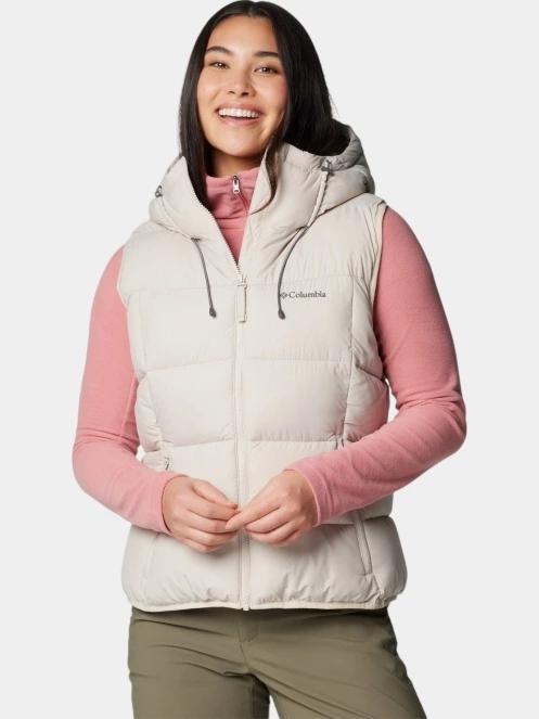 Columbia Pike Lake II Insulated Vest női mellény homok színben 2