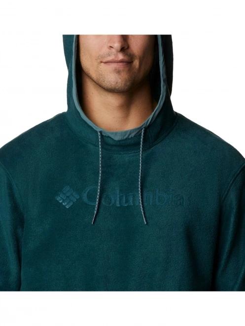 Columbia Steens Mountain Hoodie férfi kapucnis pulóver zöld színben 5