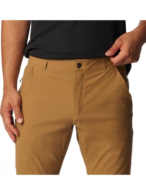 Columbia Black Mesa Woven Pant férfi hosszú nadrág homok színben 7