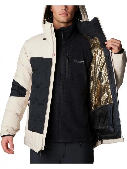 Columbia M Wild Card III Down Jacket férfi síkabát homok színben 5