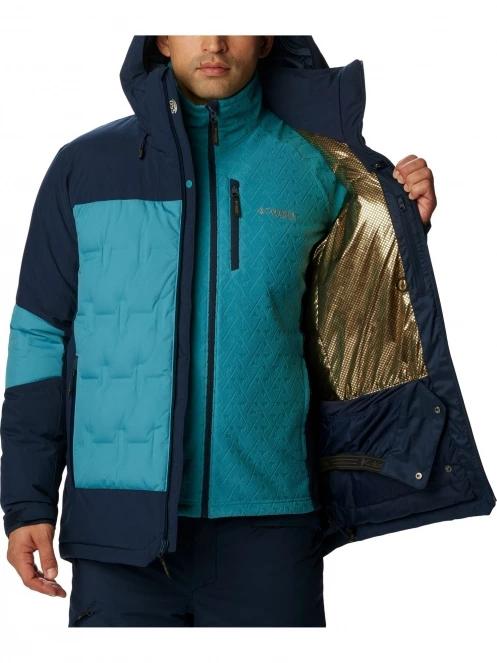 Columbia M Wild Card III Down Jacket férfi síkabát kék színben 5