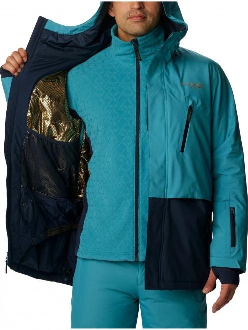 Columbia Aerial Ascender II Jacket férfi síkabát kék színben 5