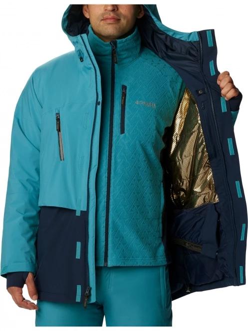 Columbia Aerial Ascender II Jacket férfi síkabát kék színben 6
