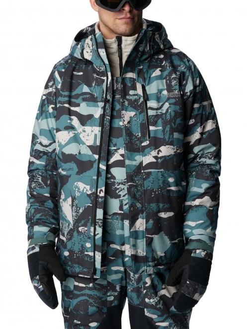 Columbia Winter District II Jacket férfi síkabát szürke színben 2