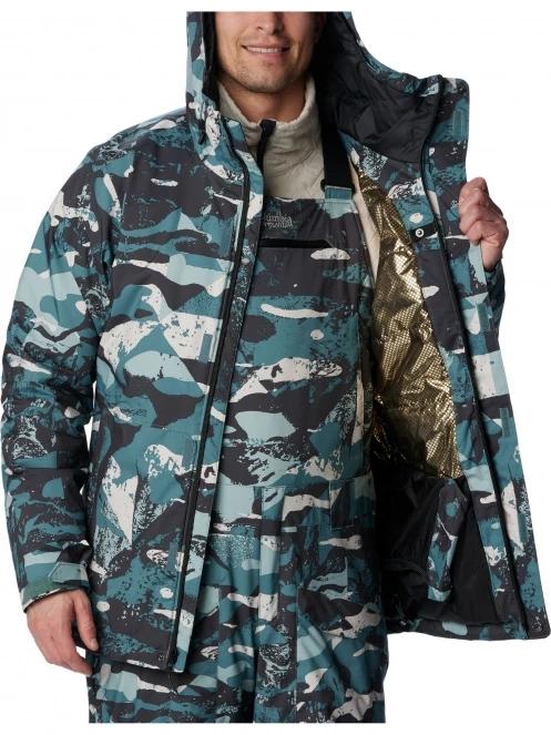 Columbia Winter District II Jacket férfi síkabát szürke színben 5