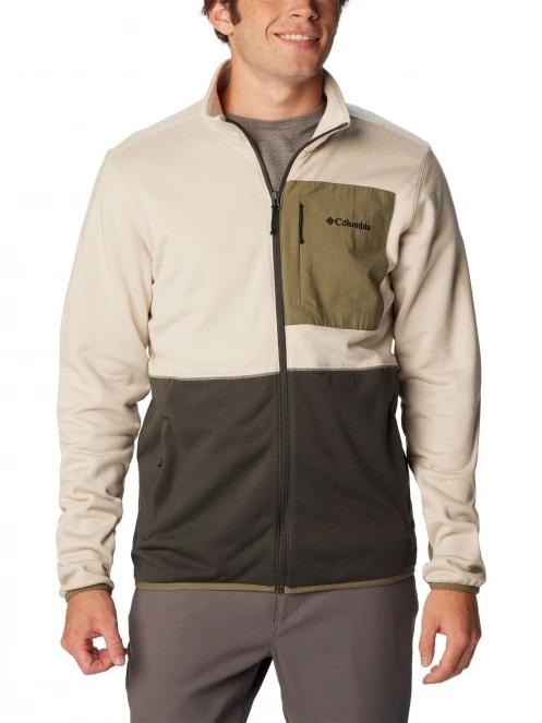 Columbia Columbia Hike Full Zip férfi polár pulóver homok színben 2