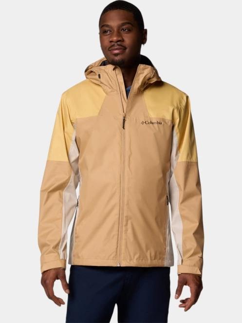 Columbia Inner Limits III Jacket férfi esőkabát homok színben 2