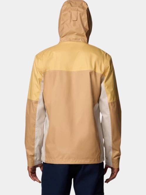 Columbia Inner Limits III Jacket férfi esőkabát homok színben 4