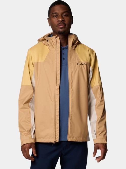 Columbia Inner Limits III Jacket férfi esőkabát homok színben 5