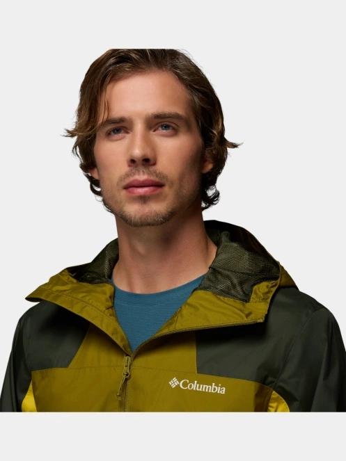 Columbia Inner Limits III Jacket férfi esőkabát zöld színben 10