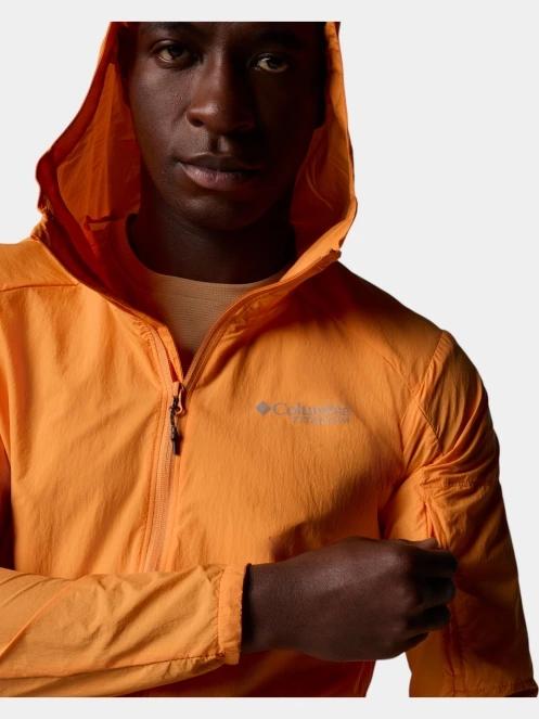 Columbia Loop Trail II Windbreaker férfi széldzseki narancssárga színben 7