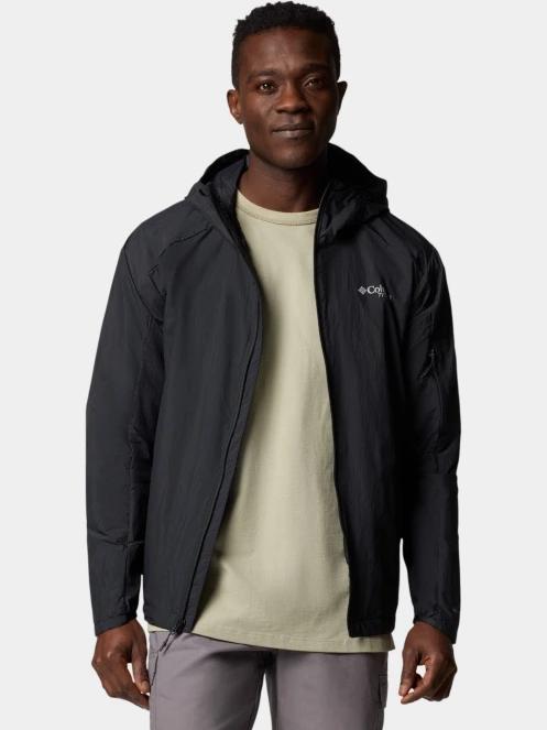 Columbia Loop Trail II Windbreaker férfi széldzseki fekete színben 6