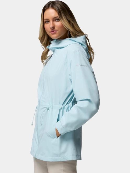Columbia Blossom Park Rain Jacket női esőkabát világoskék színben 3