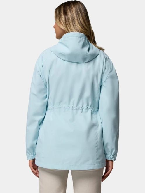 Columbia Blossom Park Rain Jacket női esőkabát világoskék színben 4