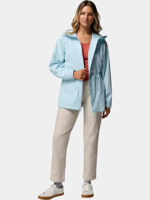 Columbia Blossom Park Rain Jacket női esőkabát világoskék színben 5