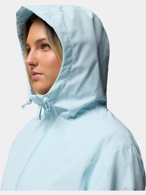 Columbia Blossom Park Rain Jacket női esőkabát világoskék színben 7