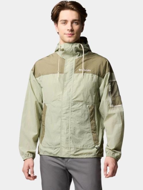 Columbia Challenger II Windbreaker férfi széldzseki világoszöld színben 2