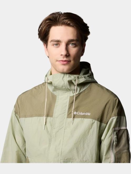 Columbia Challenger II Windbreaker férfi széldzseki világoszöld színben 6