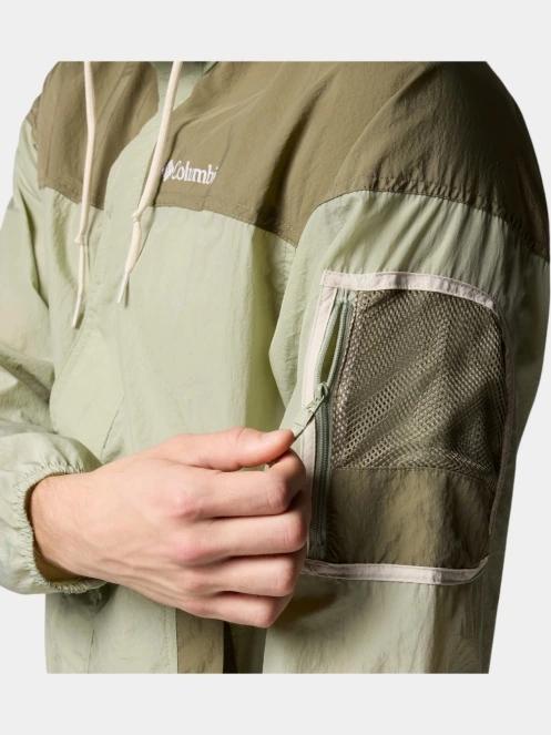 Columbia Challenger II Windbreaker férfi széldzseki világoszöld színben 8