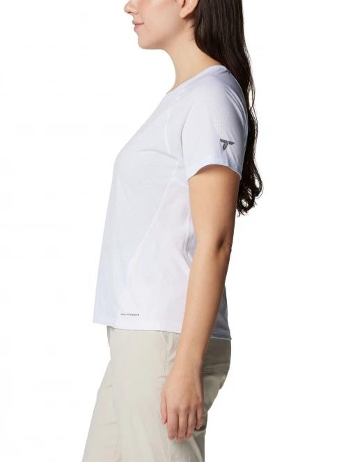 Columbia Cirque River Short Sleeve Crew női rövid ujjú sport póló fehér színben 3