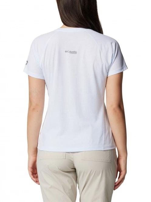 Columbia Cirque River Short Sleeve Crew női rövid ujjú sport póló fehér színben 4