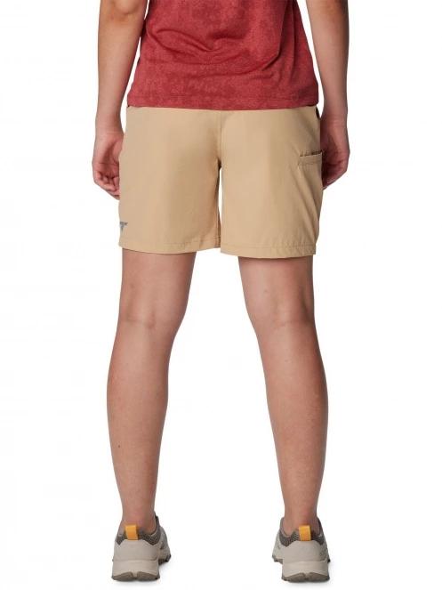 Columbia Summit Valley Short női túra rövidnadrág homok színben 4